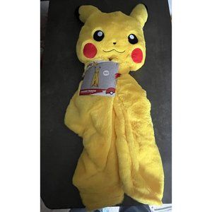 OLLIERV Pokemon Pikachu Hooded Throw Blanket Warm Soft BRAND NEW 30" x 50"